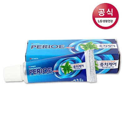 [치약]**무료배송**/LG페리오 캐비티 케어 알파 포장 치약20g/각종업소/여행용/휴대용