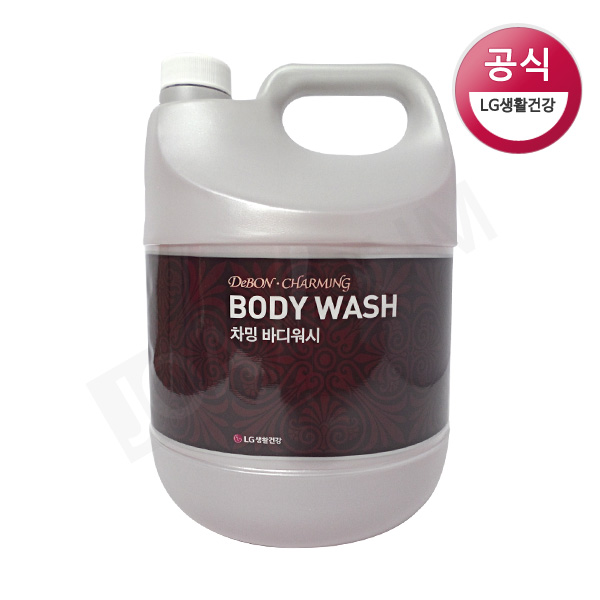 [바디워시]LG챠밍바디워시4.2kg/대용량 리필용/숙박업소/사우나/마사지