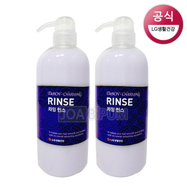 [린스]**무료배송**LG 차밍린스730g/차밍샴푸/ 린스 /바디워시 /2in1겸용샴푸/리필용기로사용가능