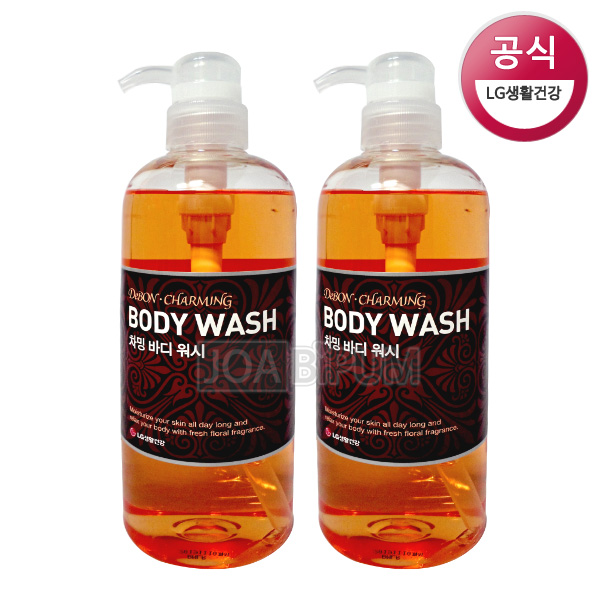 [바디워시]**무료배송**LG 차밍 바디워시730g/차밍바디워시 /샴푸/린스/2in1 겸용샴푸/리필용기로 사용가능