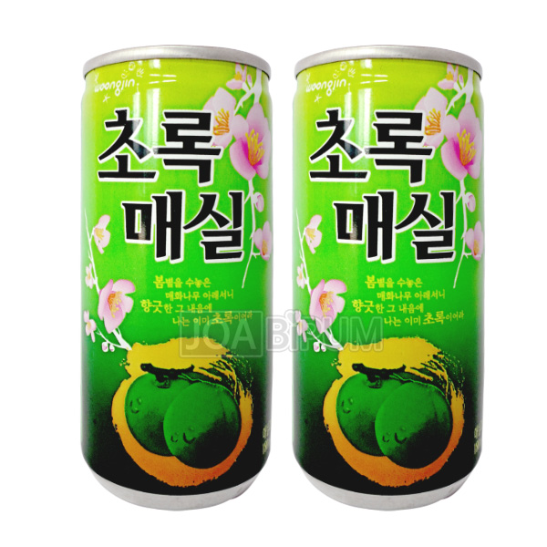 [음료]**무료배송**웅진/ 초록매실180ml/매실사과음료