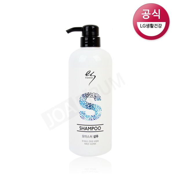 [샴푸]LG 엘라스틴 샴푸750g/푸석하고 건조한 모발에 촉촉한 수분케어