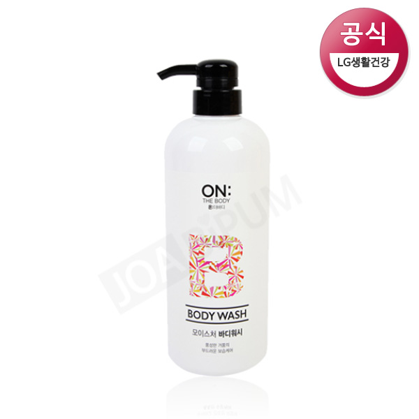 [바디워시] LG 온더바디 바디워시750g/달콤한 체리향 풍성한 거품의 부드러운 보습케어