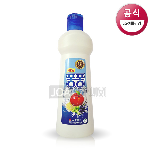 [주방세제]LG항균주방세제/ 뉴퐁퐁400g/친환경퐁퐁세제/들국화추출물 세제