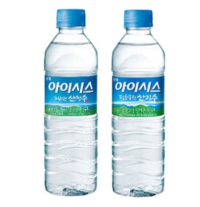 [생수]**무료배송**롯데/아이시스평화공원 산림수500ml/지리산산청수/먹는샘물