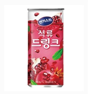 [음료수]**무료배송**해태/썬키스트/석류드링크180ml/석류농축액과즙함유