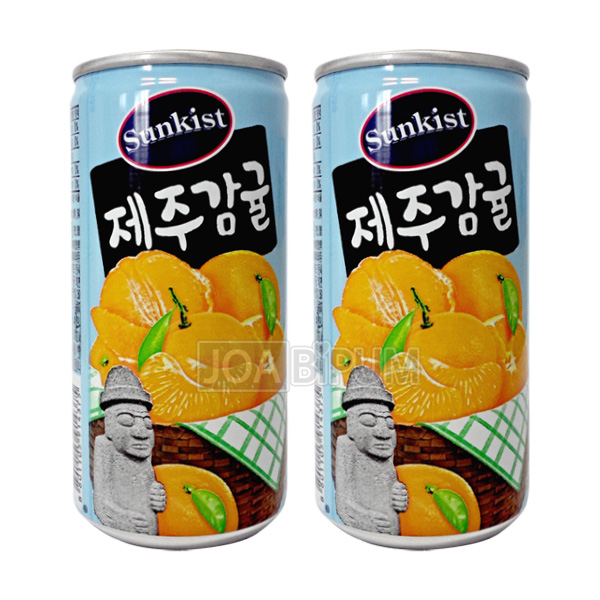 [음료수]**무료배송**해태/썬키스트/제주감귤180ml/감귤과즙함유