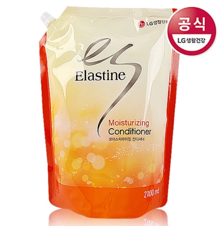 [린스]**조건부무료배송**LG엘라스틴모이스처 컨디셔너2100ml/리필용/튜브형