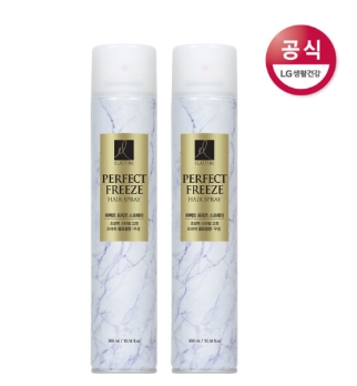 [헤어스프레이] LG퍼팩트 프리즈 초강력헤어스프레이 300ML